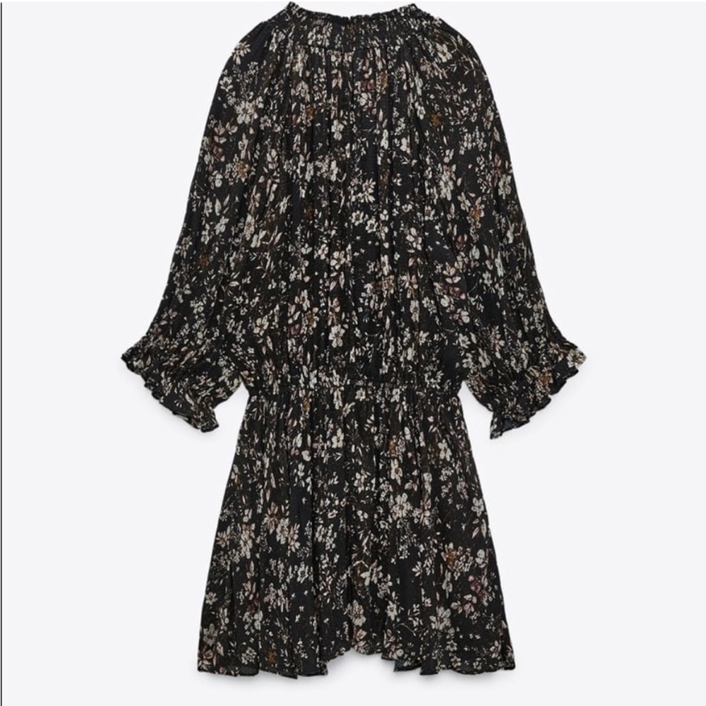 ZARA FLORAL PRINTED DRESS